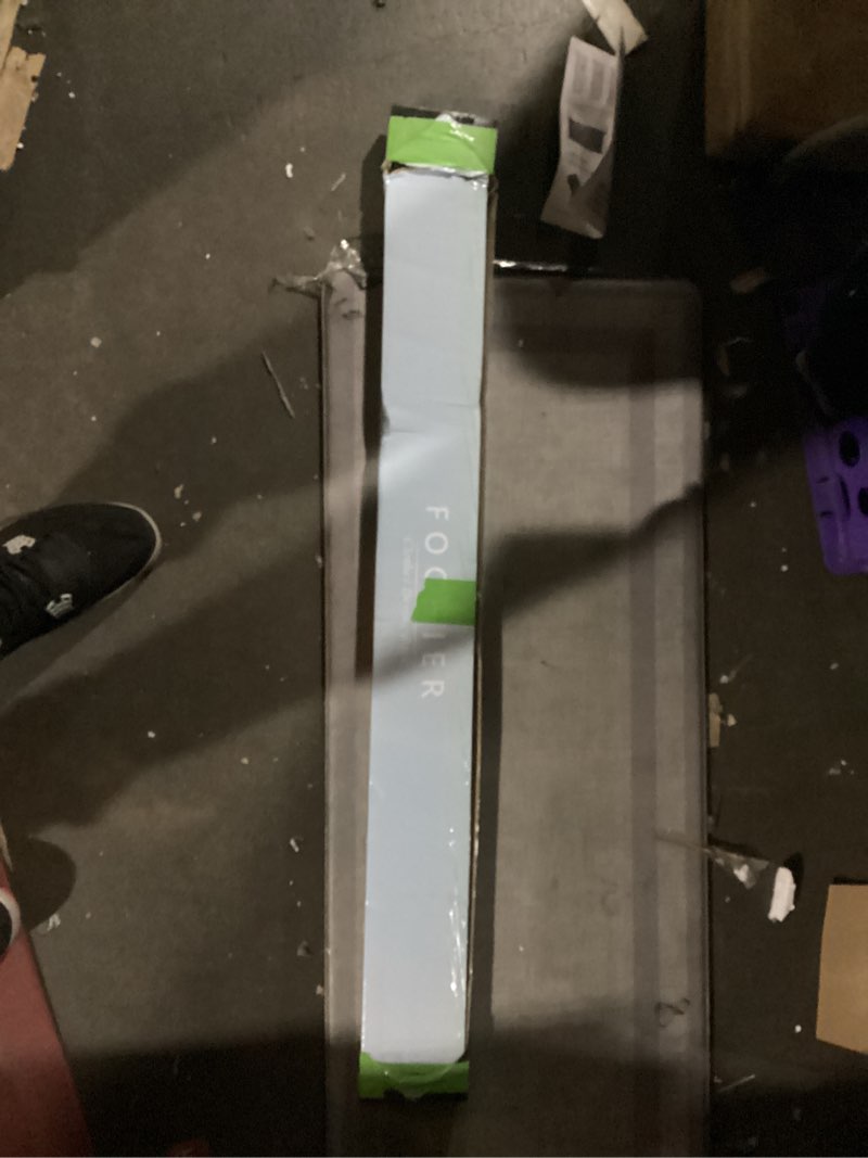 Condition photo showing New/Like New for FOCHIER F Laundry Drying Rack Wall Mounted Clothes Drying Rack Collapsible with 5 Aluminum Rods and Drilling Template Long Screwdriver Bit 60 lbs Capacity (Black, 40") 40" Black