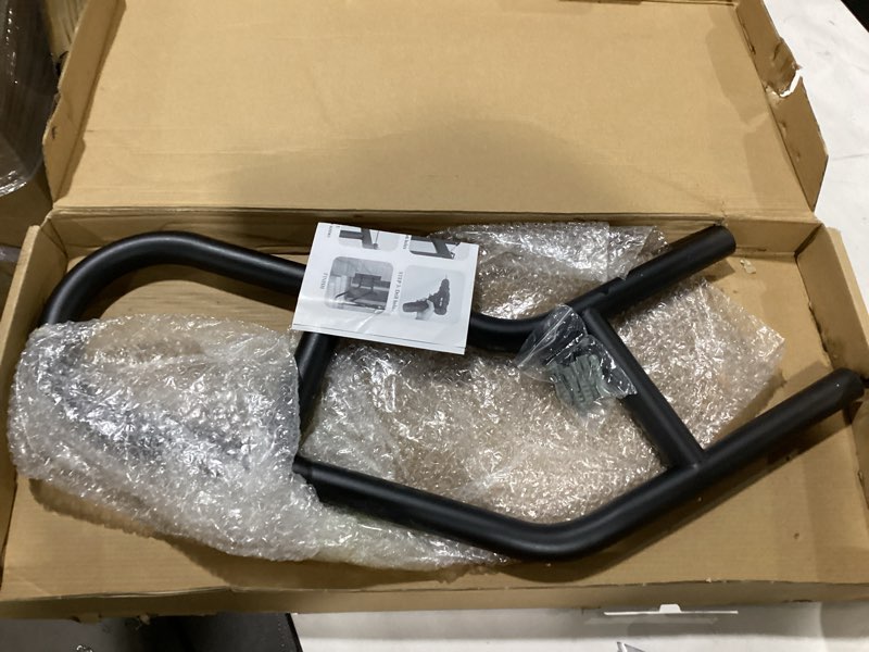 Condition photo showing New/Like New for Handrails for Outdoor Steps,Stair Railing Indoor 1-3 Step?Hand Rails for Elderly, Porch Railing & Deck Hand Rail Wall Mount Stair Hand Grab Bars, U-Shape Safety Handle for Garage, Porch, Garden 1 Pack