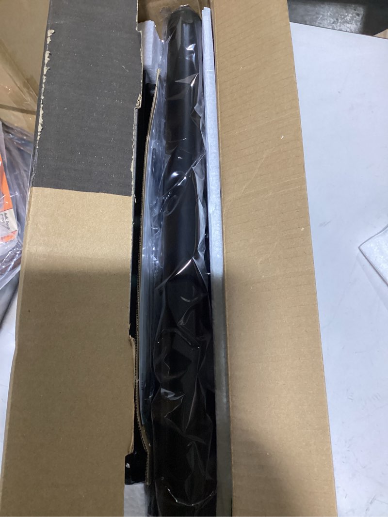 Condition photo showing New/Like New for Universal Swivel TV /Table Top TV Stand for 19 to 43 inch TVs with 90 Degree Swivel, 4 Level Height Adjustable, Heavy Duty Tempered Glass Base, Holds up to 99LBS HT02B-001 13 x 9 x 19.5 inches (For 19"-43" TVs)