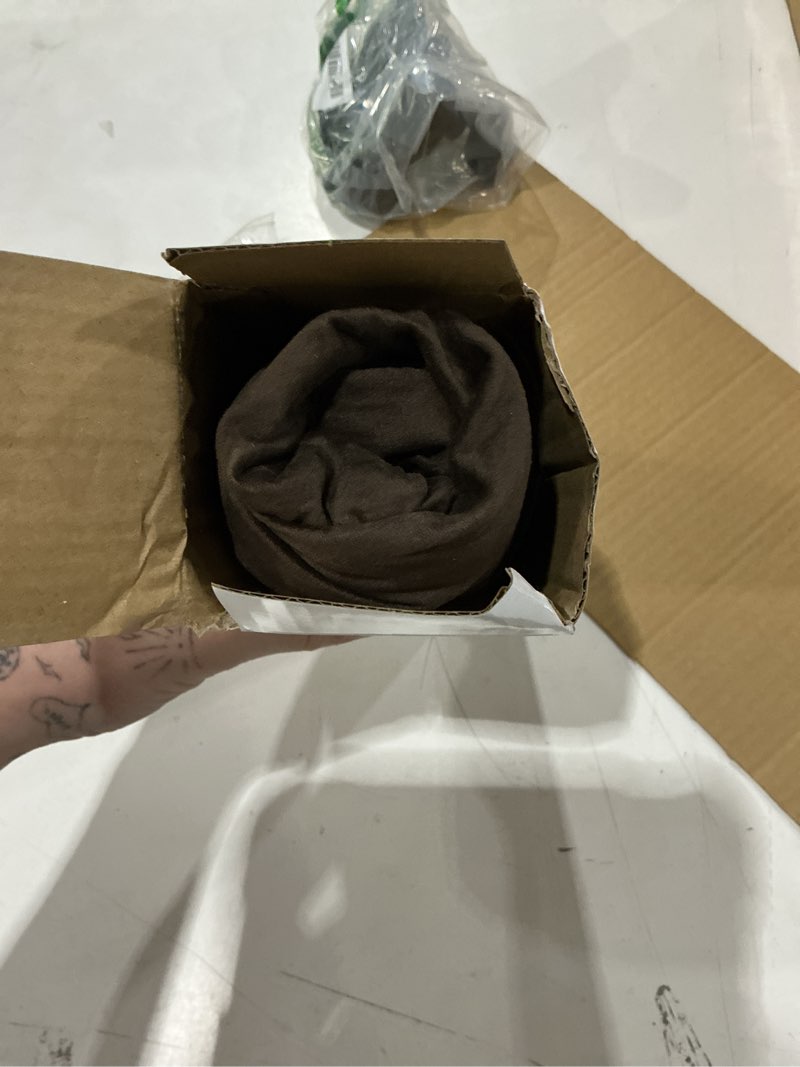 Condition photo showing New/Like New for throw pillow covers 22x22 chocolate brown: pack of 2 cozy soft velvet square modern luxury decorative throw pillow cases for sofa couch living room bed home decor chocolate brown 22" x 22" (pack of 2)