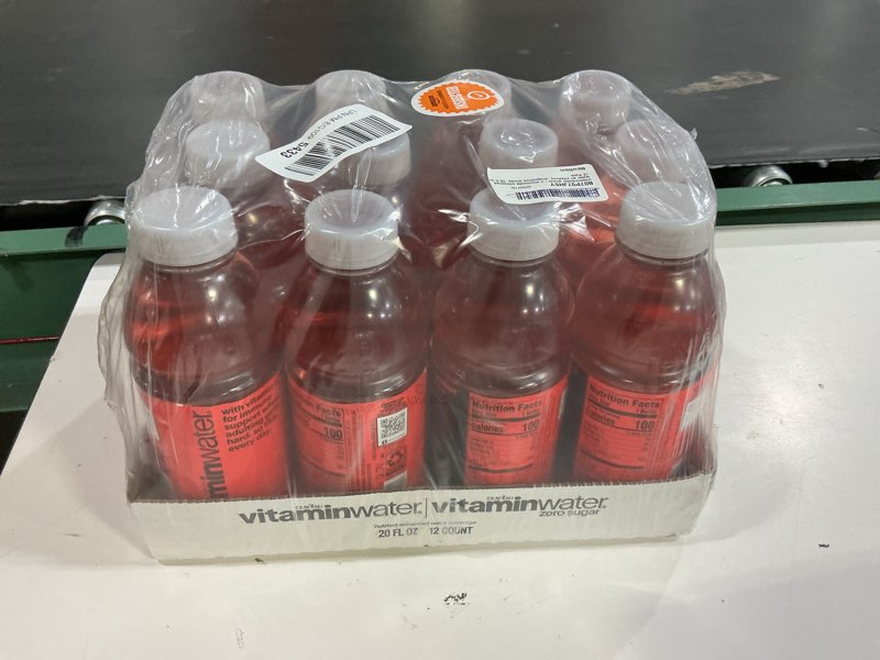Condition photo showing New/Like New for (best by mar 23/2026) vitaminwater p.ower-c dragonfruit, flavored water beverage bottles, 20 fl oz, 12 pack power-c dragonfruit 20 fl oz (pack of 12)