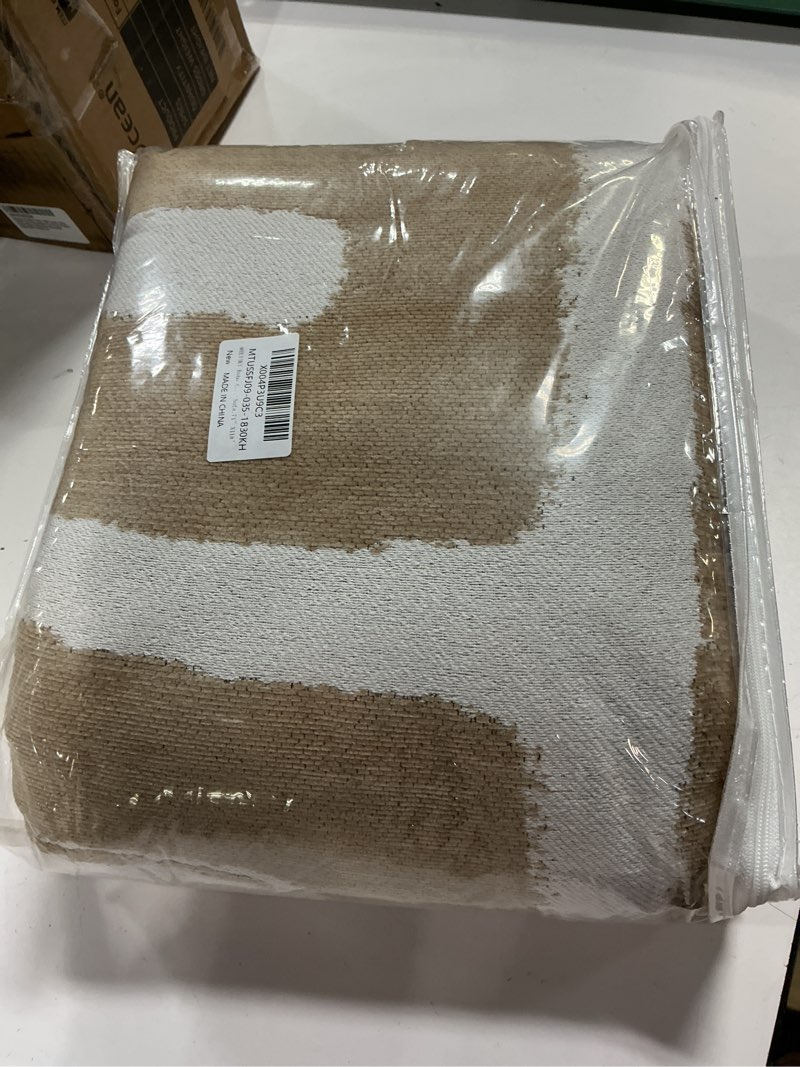 Condition photo showing New/Like New for MEETSKY Boho Couch Cover Sofa Cover Washable,Chenille Sofa Covers for 2 Cushion Couch Sofa, Sofa Slipcover Loveseat Pet Couch Covers for Sectional Sofa,71" X118" 71" x 118" V-khaki Boho Line