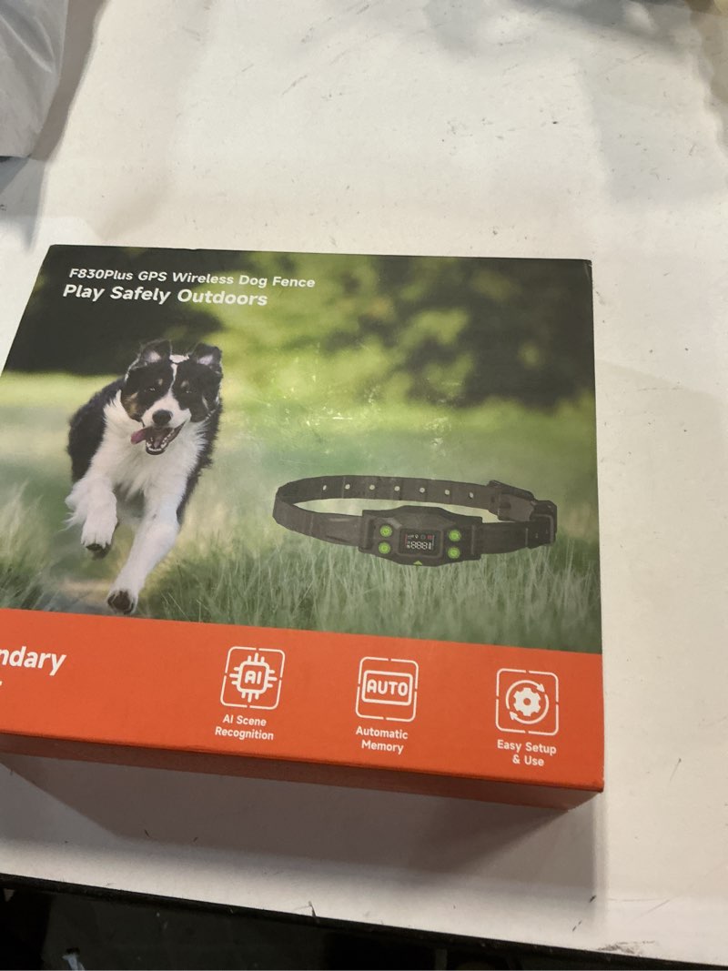 Condition photo showing New/Like New for GPS Wireless Dog Fence for Medium & Large Dogs (15–110 lbs) – Not for Small Dogs, No Transmitter, No App, IPX7 Waterproof, Radius 75–2995 ft