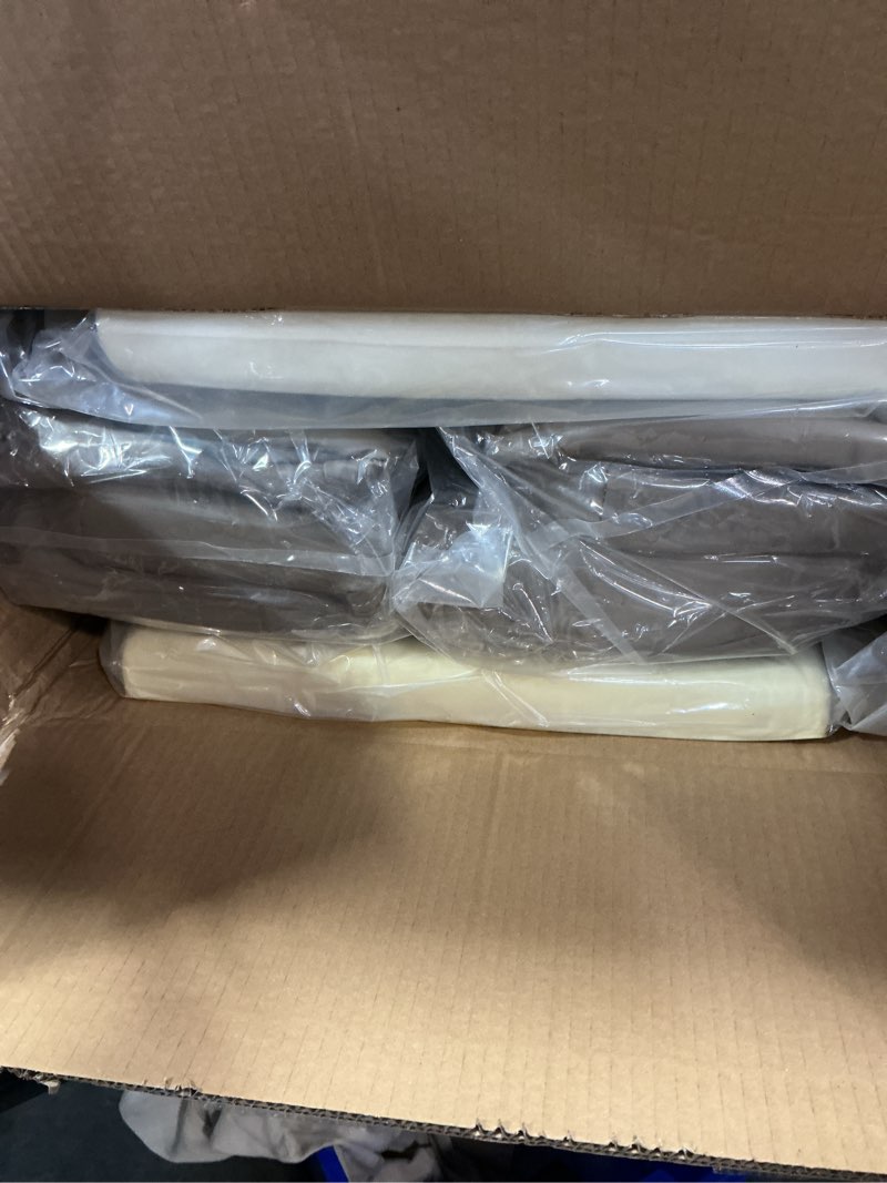 Condition photo showing New/Like New for front driver and passenger bottom & top lean back leather seat covers tan & bottm foam cushion pad compatible with toyota 4runner 1996 1997 1998 1999 2000 2001 2002