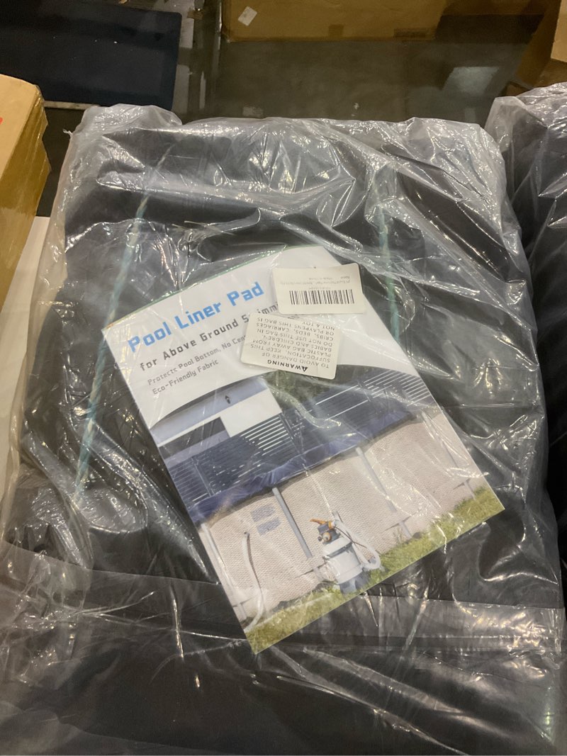 Pool liner pad for above ground swimming pools