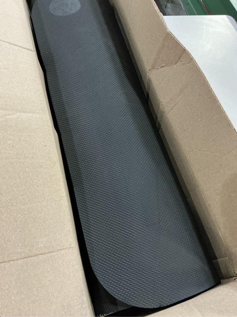 Condition photo showing Good Condition for manduka begin yoga mat 68" - 5mm cushioning | comfortable, lightweight & reversible with alignment stripe | budget-friendly | 68 x 24 inches black