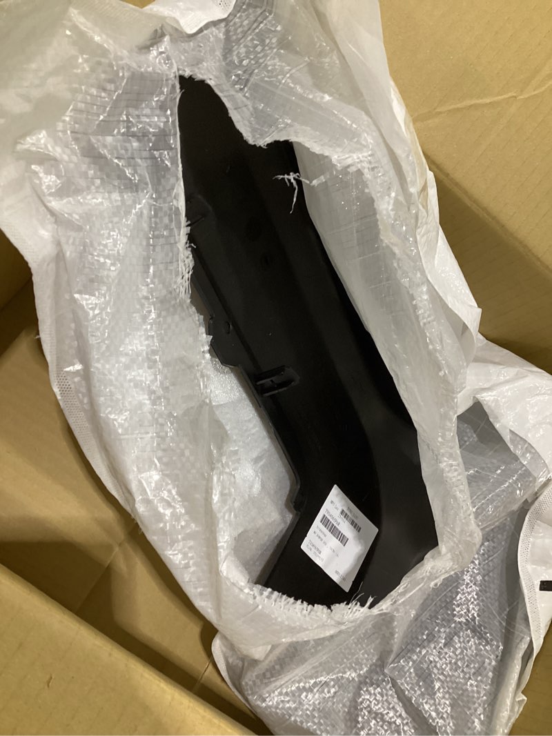 Condition photo showing As Is for For Toyota Tacoma Bumper End 2016 17 18 19 2020 Passenger Side | Rear | Painted Black | Plastic | TO1105133 | 5215504010