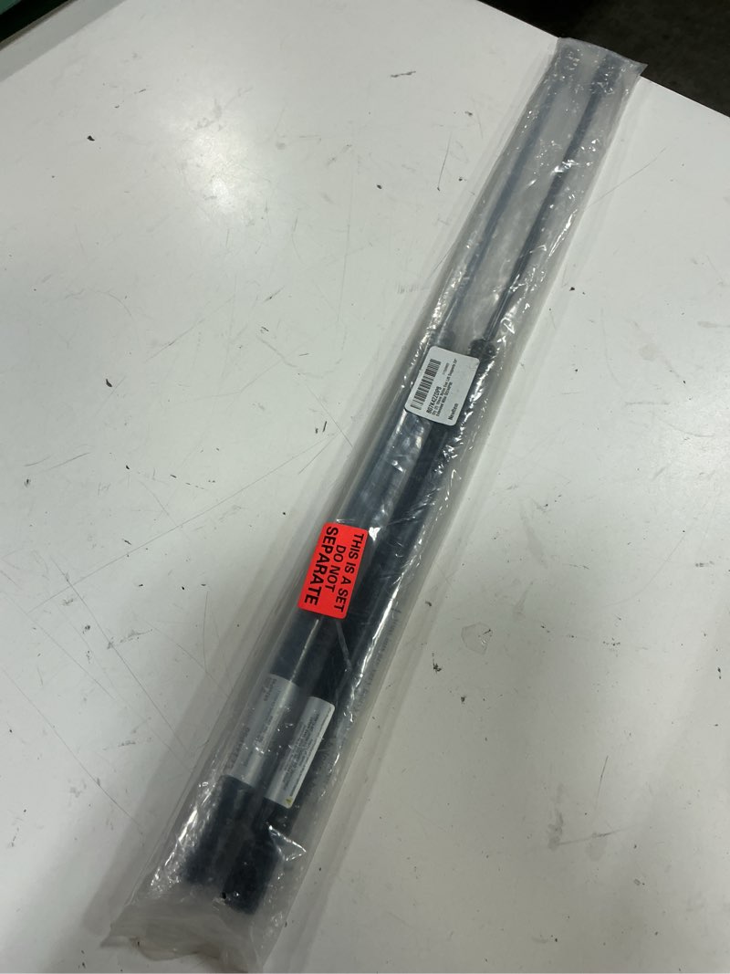 Condition photo showing New/Like New for 2 pc 10mm nylon end universal lift supports gas strut 24in, 90lb | 24 inch extended, 90 lb force. lift supports depot-brand gas spring, gas strut and shock
