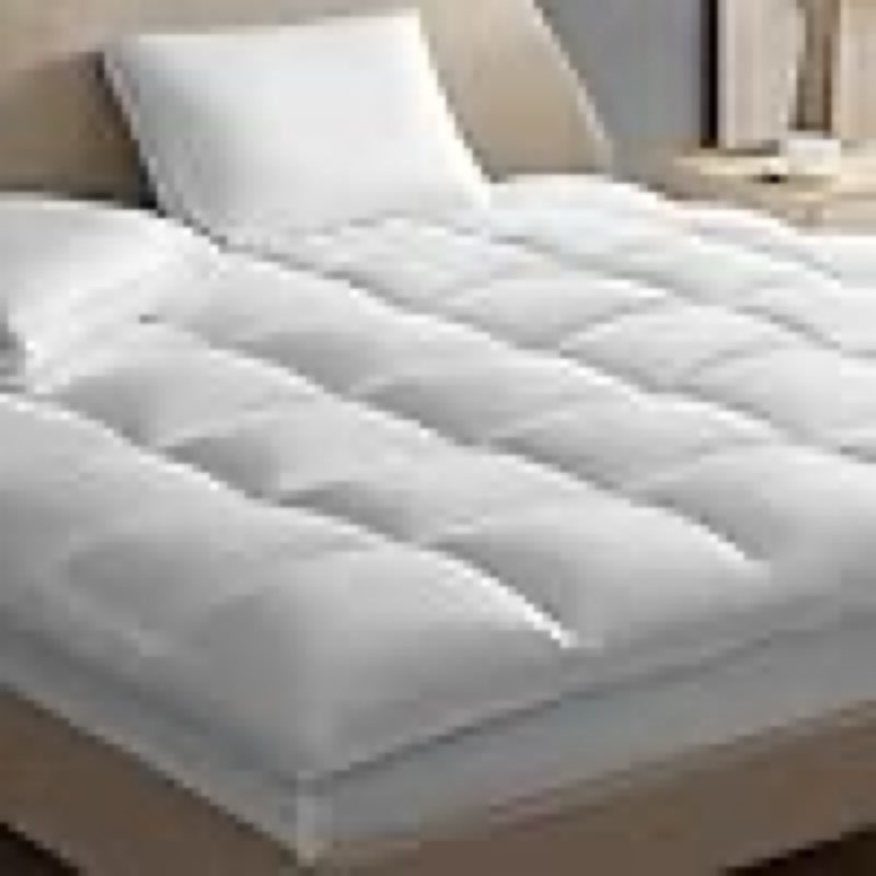 Hotel Grand Pillow Top Mattress Topper Queen Size - Waterproof Mattress Protector Quilted Fitted Mattress Pad Cover with 8-20 Inch Deep Pocket Down Alternative Fill (60x80 inch, White)