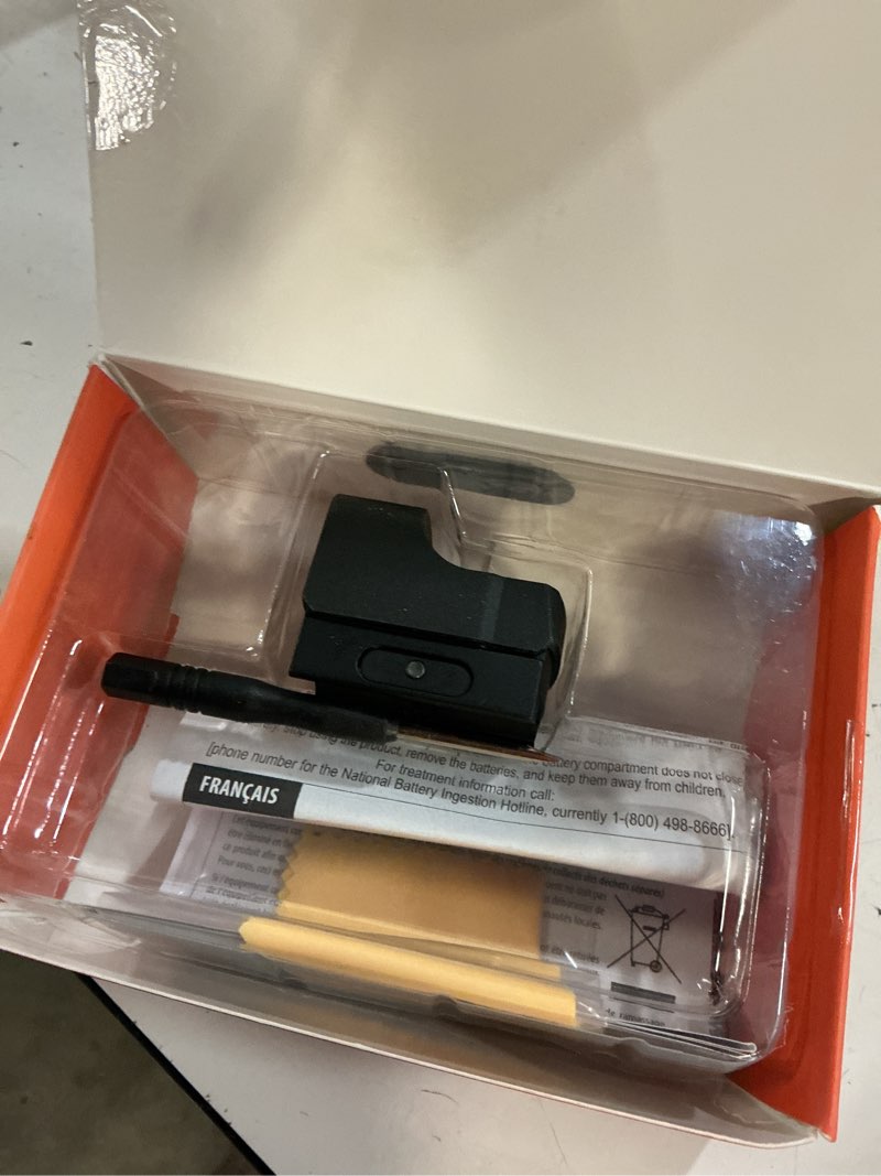 Condition photo showing Good Condition for 1x25mm rxs-100 black reflex mc, weaver/pic or direct mount