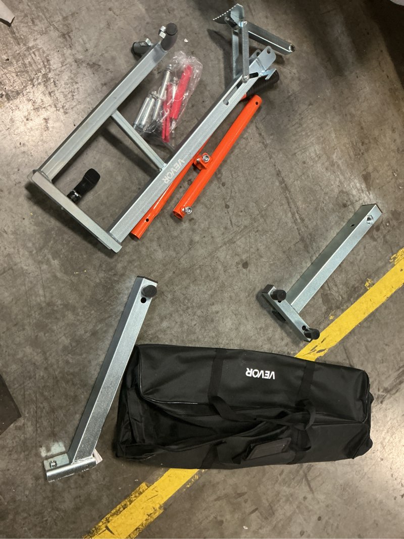 Condition photo showing As Is for VEVOR Dirt Bike and Dual Sport Tire Changer,