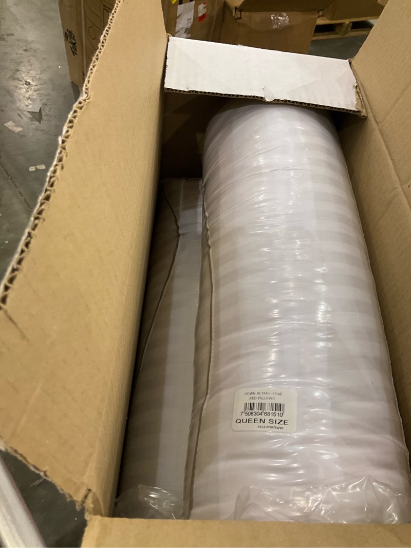 2 queen size pillows