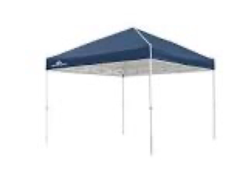 master forge 10-ft x 10-ft square blue pop-up canopy