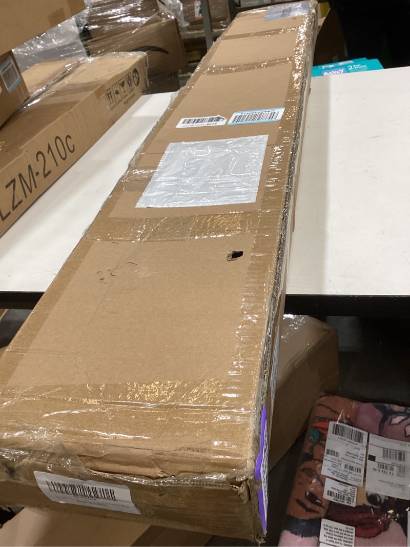 Condition photo showing Good Condition for oykshdf wall mounted floor tile storage rack, 10-layer porcelain sample display stand, 55.1in/140cm 