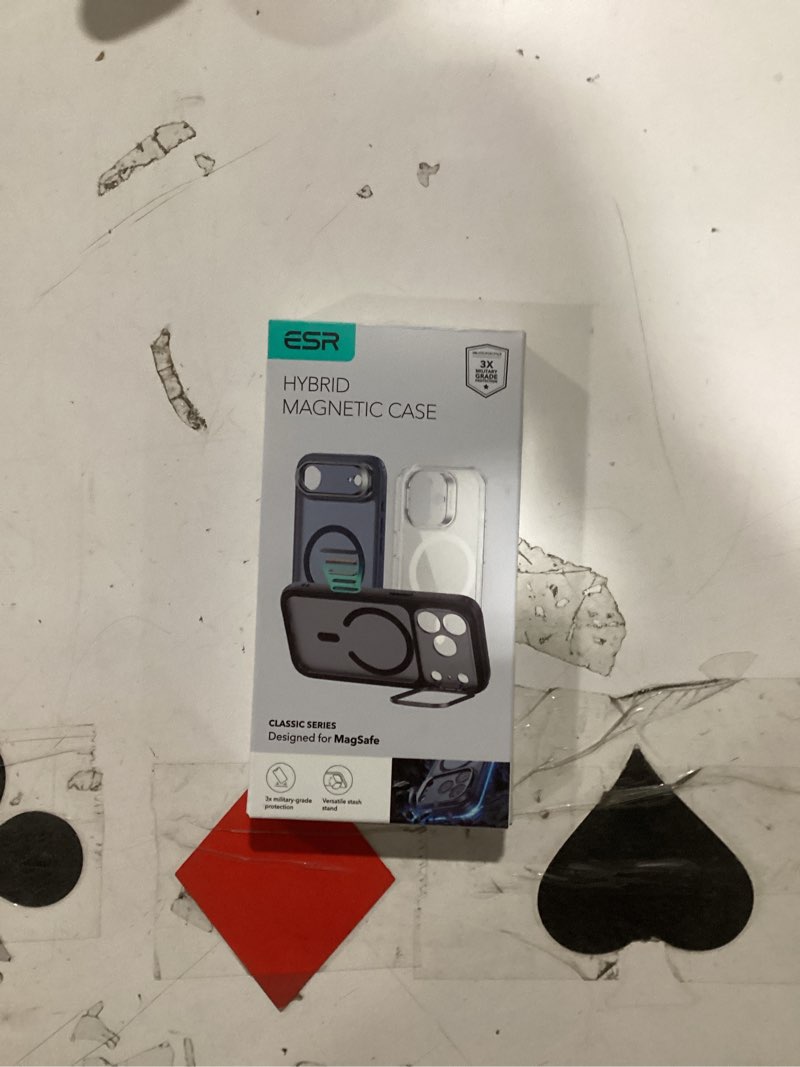 Condition photo showing Good Condition for ESR for iPhone 17 Pro Case with Stash Stand, Camera Control Cover Compatible with MagSafe, Military-