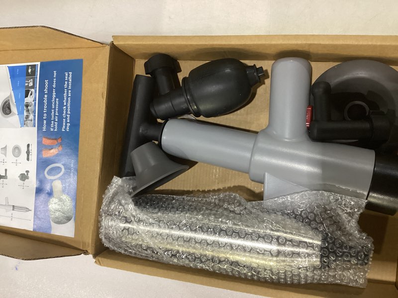 Condition photo showing As Is for Toilet Plunger, Upgraded High Pressure Toilet Plunger Air Plungers Sink Plunger with Visual Baromete