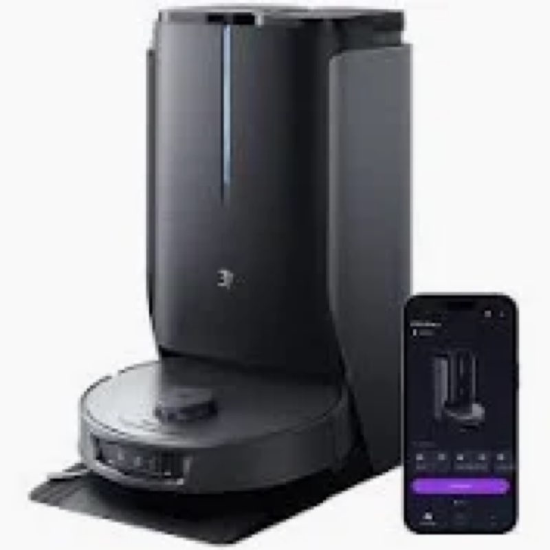 3i P10 Ultra Robot Vacuum and Mop Combo, Extendable Pad for Edge & Corner Mopping, 18000 Pa Suction 