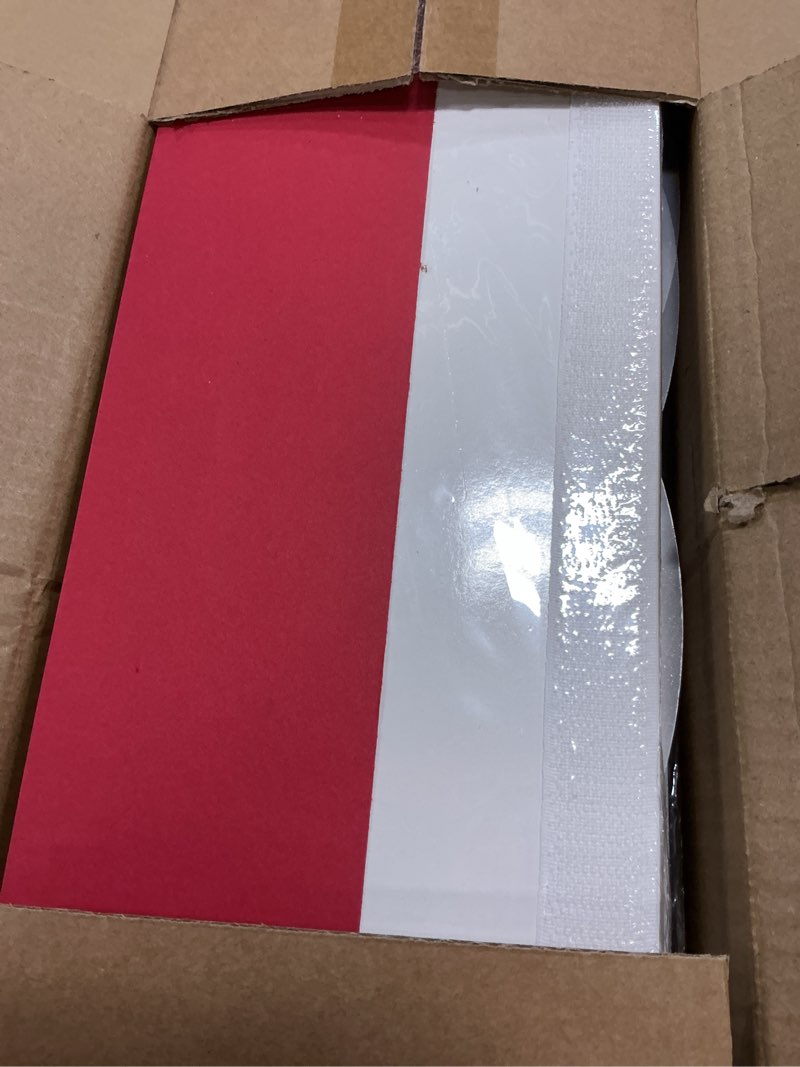 Condition photo showing As Is for 5 Pcs Foldable Cylinder Pedestal Stand for Parties Columns Pedestal Display Stands Round White Cylinder Column Table Roman Pillar for Wedding Birthday Baby Shower Party Decor Round - 5PCS