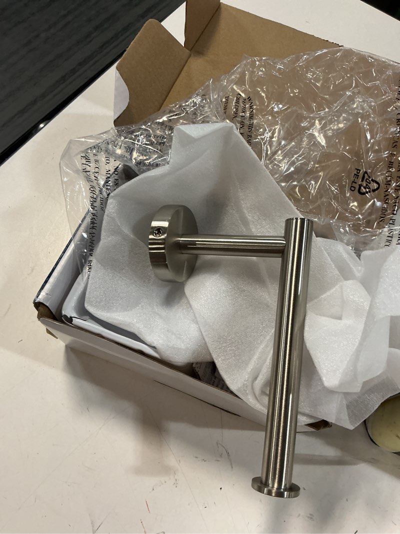 Condition photo showing Good Condition for elate toilet paper holder in vibrant brushed nickel