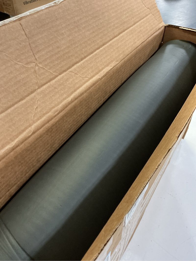 Condition photo showing As Is for amazon basics extra thick exercise yoga mat with carrying strap black 1/2 inch