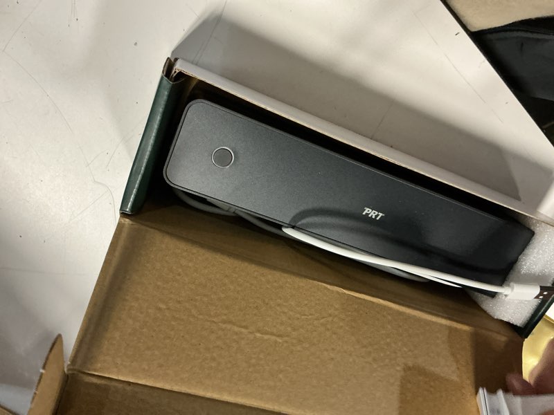 Condition photo showing Good Condition for prt inkless portable printer for travel, wireless thermal printer support 8.5 x 11 inch us letter a4 b5, bluetooth mobile printers with ios, android, laptop for home use, car, office, school, black black portable printer+ 10 sheets