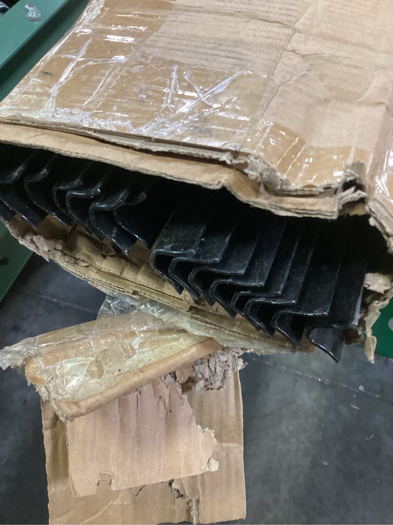 Condition photo showing Good Condition for Fence Posts 7 Ft - 8 Pack, Requires Manual Assembly, Heavy Duty Metal Fence Post, No Dig U Post for Farm, Garden, Orchard and Outdoor Wire Fencing (Black) 8 7FT