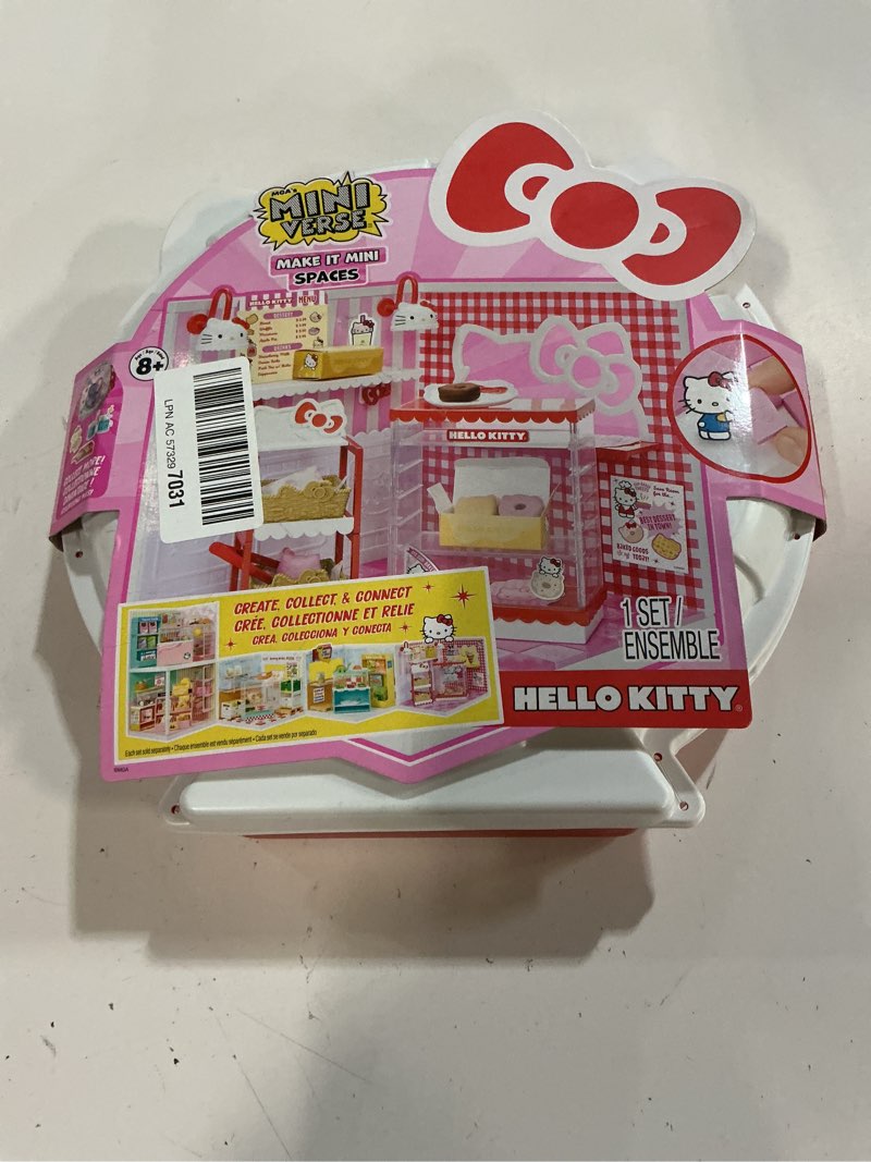 Condition photo showing New/Like New for MGA's Miniverse Make It Mini Spaces Hello Kitty, Building Set, Customize, DIY Crafts, Rooms, Hobby, Collectors, Display, Gifts, 8+