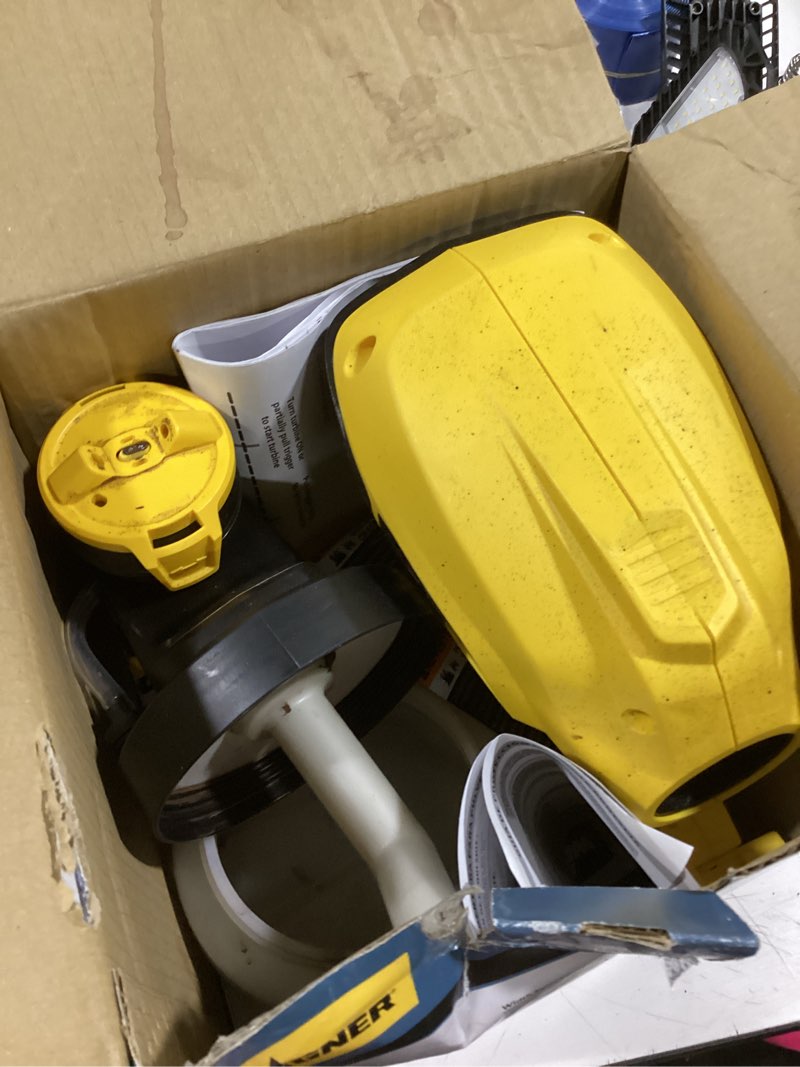 Condition photo showing As Is for wagner control spray qx5 corded electric handheld hvlp paint sprayer (compatible with stains)
