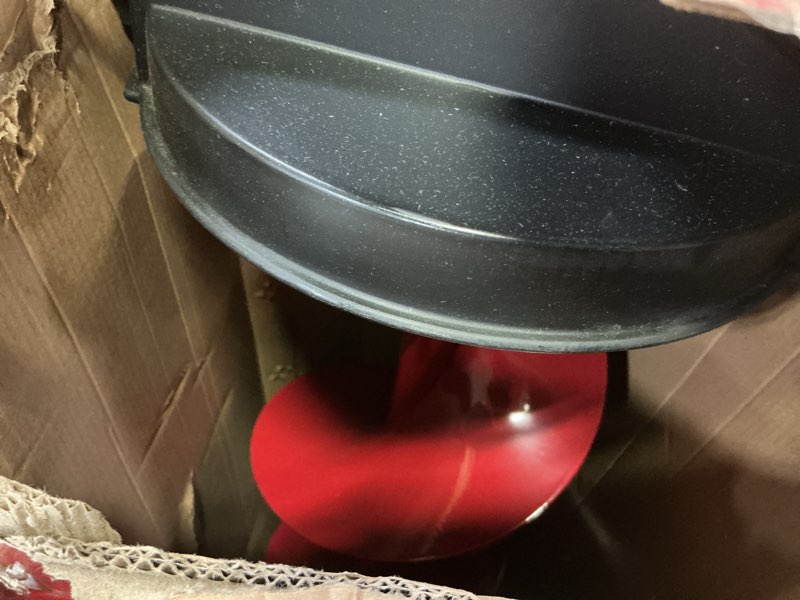 Condition photo showing Good Condition for eskimo® redneck™ bit, drill-adaptive ice fishing auger, 8-inch, centering point, red, 45601
