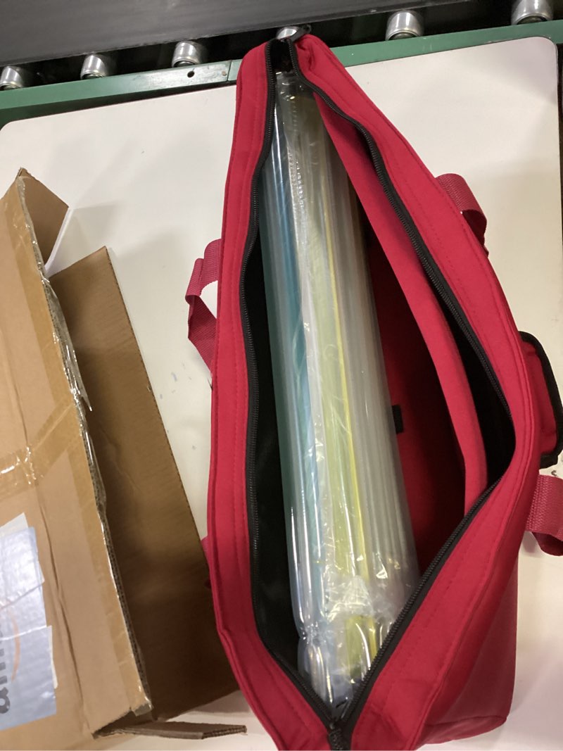 Condition photo showing New/Like New for ZGME American Mahjong Set,166 White Tiles with Red Bag and Accessories,4 All-in-One Mahjong Racks with Pushers,Complete Western Mahjong Set