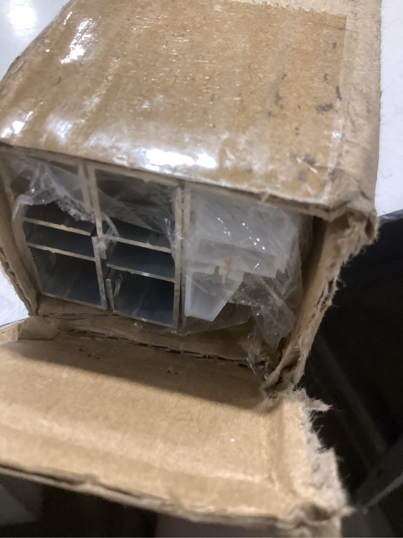 Condition photo showing Good Condition for inshareplus plaster-in led channel, 3.3ft/1m 6pack led aluminium channel with milky diffuser, trimless recessed single-sided aluminum profile led strip diffuser for under cabinet and corners of wall single-edge-6-pack (recessed)