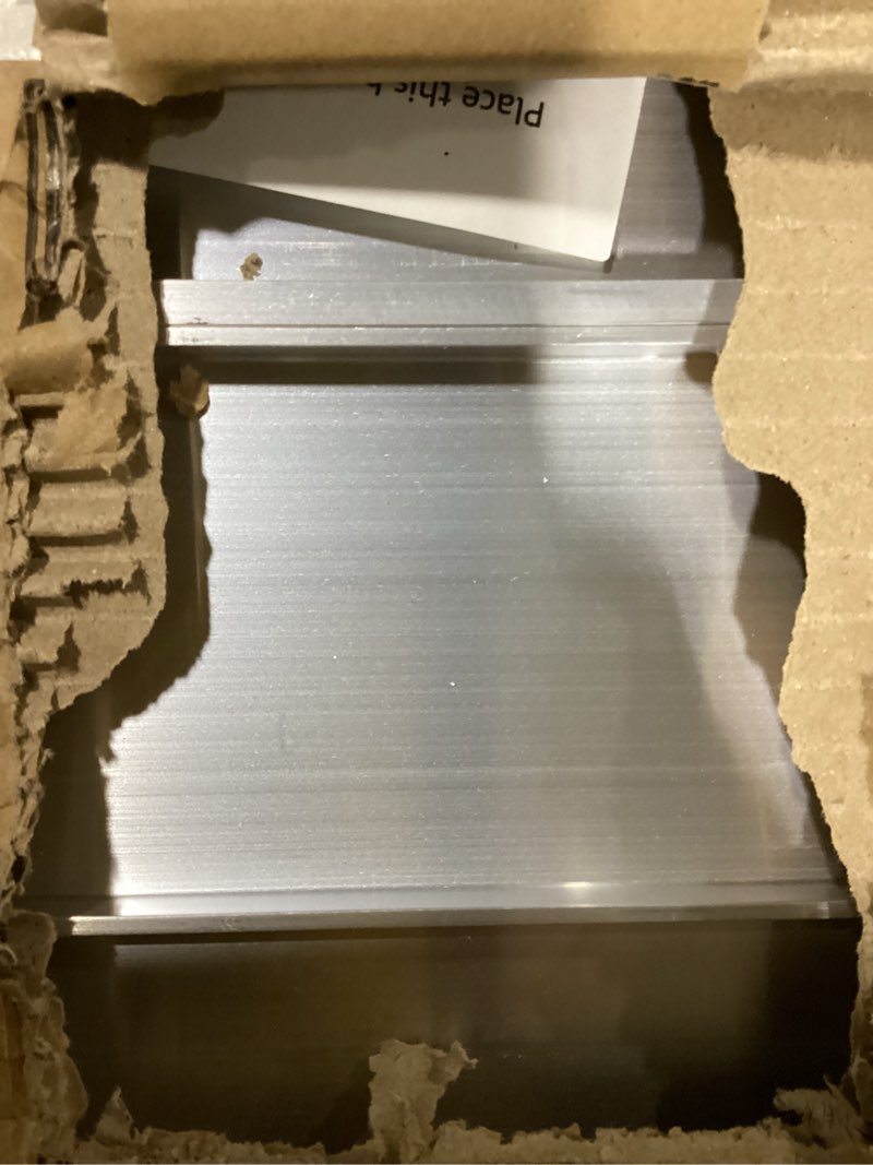 Condition photo showing Good Condition for vie triomphe portable wheelchair ramp 4ft with handle, non-slip aluminum folding handicap ramps for home entry,threshold ramps for doorways, ramps for steps
