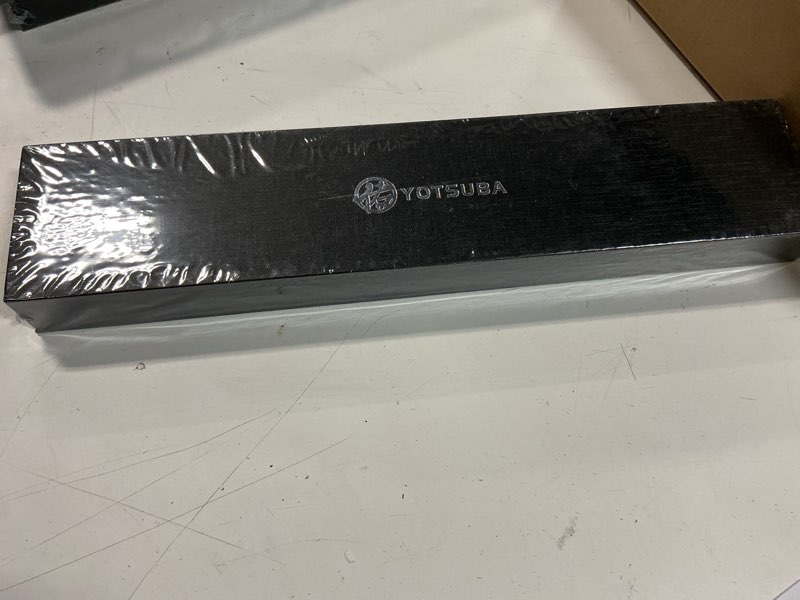 Condition photo showing New/Like New for YOTSUBA Carving Knife for Meat, 10" Slicing Knife, High Carbon Steel Brisket Knives with Ergonomic Handle, Butcher Breaking Knives for Meat Cutting and Cooking with Gift Box