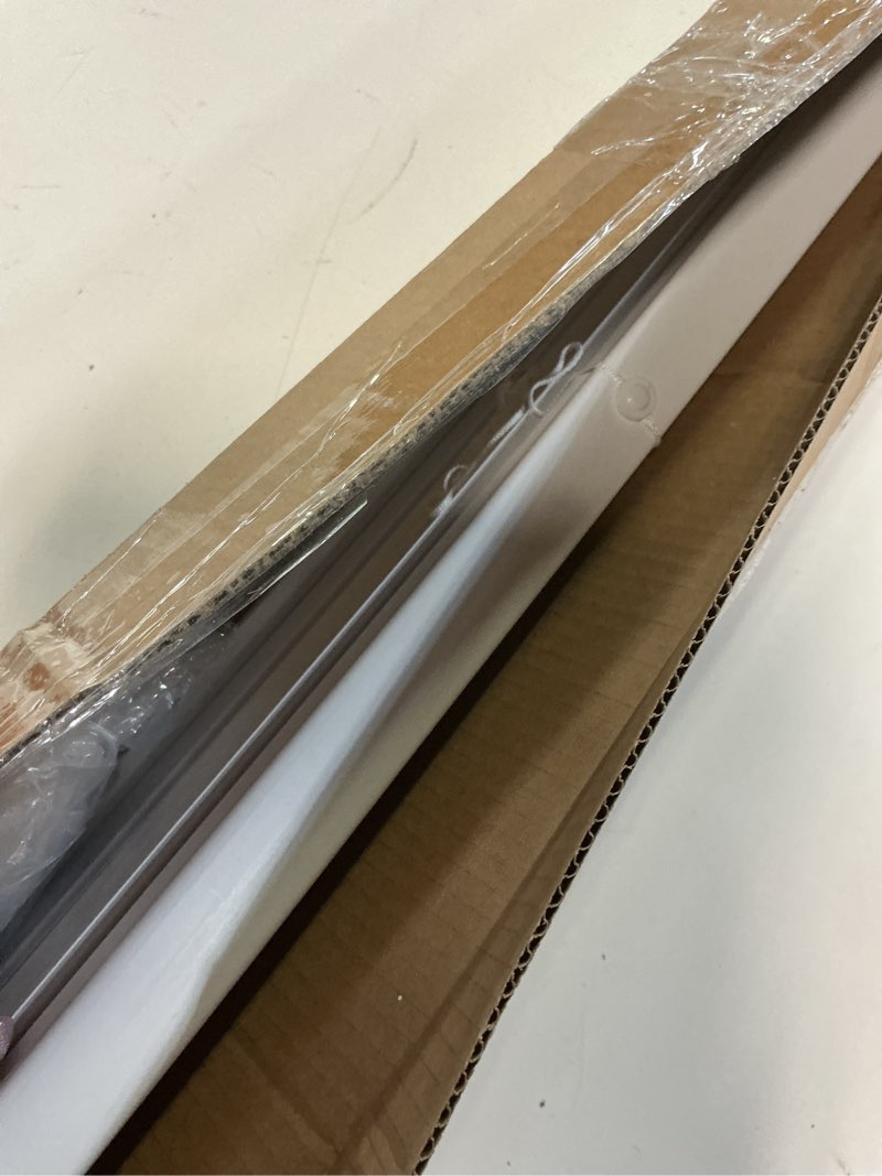 Condition photo showing Good Condition for no drill blinds for windows 1" vinyl l-shaped slats cordless mini blinds for home, for window size 32" w × 36" h white white 32" w × 36" h