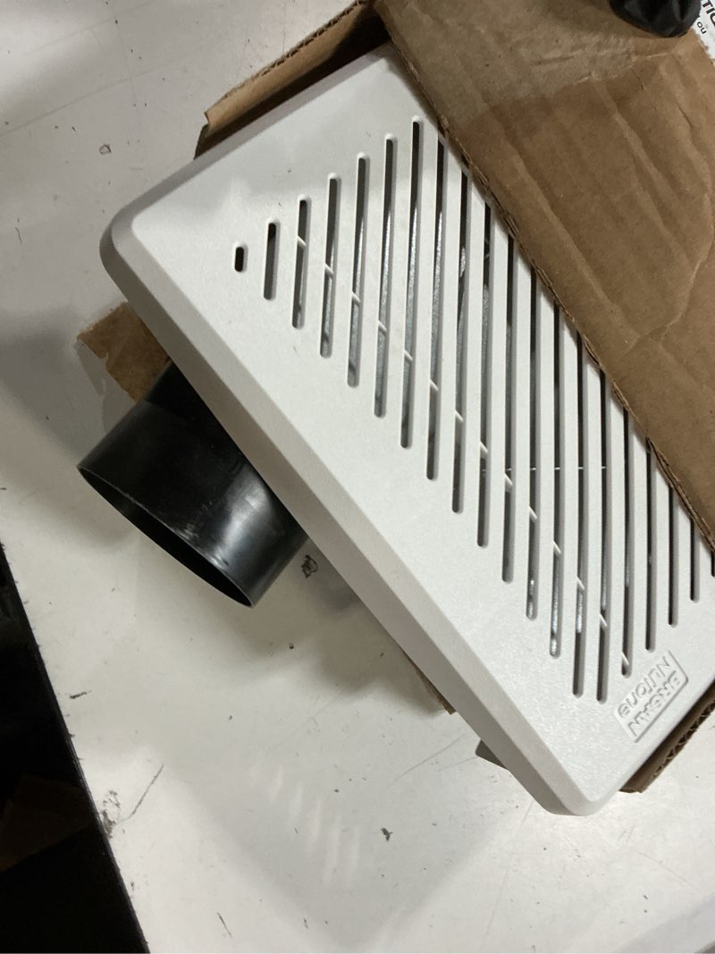 Condition photo showing As Is for broan-nutone economy energy star 50 cfm 2 sones bathroom ventilation fan