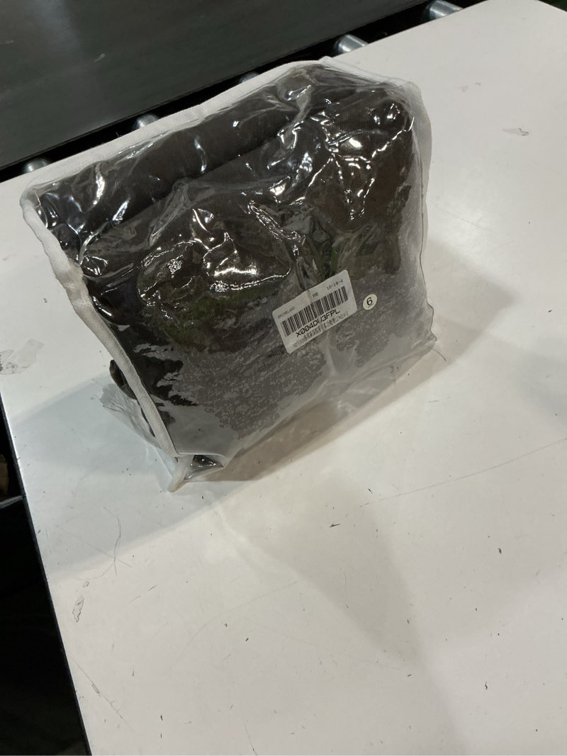 Condition photo showing Good Condition for SHINELAND Dark Taupe Brown Linen Curtains for Living Room, Modern Ash Grey Brown Farmhouse Textured Sheer Winter Curtains for Bedroom, Wide 50 x 84 Inches Long, 2 Panels 50"W x 84"L (Pack of 2) Dark Brown