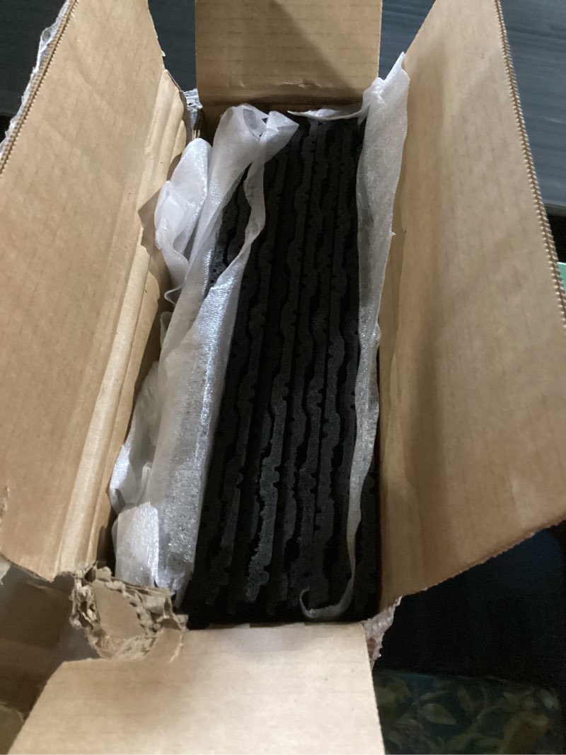 Condition photo showing Good Condition for Art3d Wainscoting Wall Panel Kit, 37.8" Tall Beadboard Panels for Walls, Polystyrene Board and Batten Wall Panel Kit, Easy DIY Decorative Trim for Living Room, Kitchen, Bedroom – Covers 31 Sq.Ft 37.80" x 9.84" x 0.24" Matte Black 12