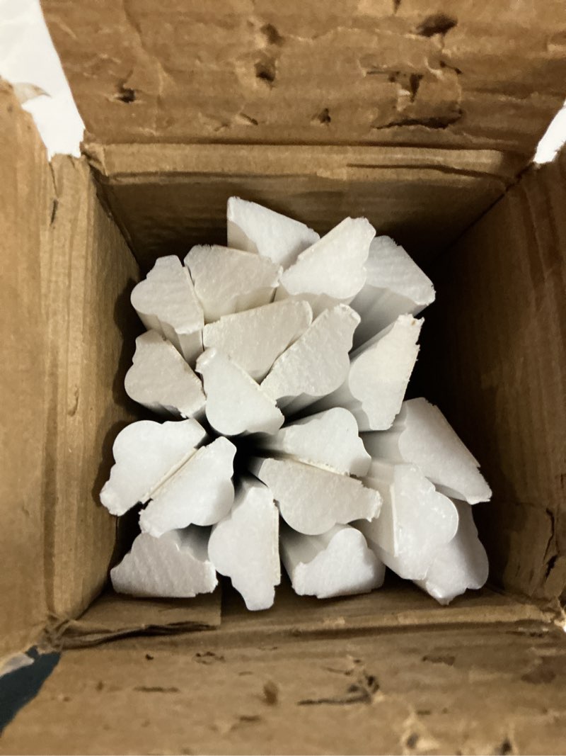 Condition photo showing Good Condition for Pangda Peel and Stick Wall Molding Kit, 3D Premade Accent Molding Wainscoting Panel for Interior Wall Moulding Decor, Ready to Assemble Wainscoting Accent Panel(3 Set,21.65x43.3in+43.3x43.3in) 1 21.65x43.3in+43.3x43.3in