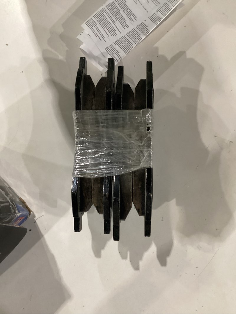 akebono ultra-premium ceramic front disc brake pads, grey