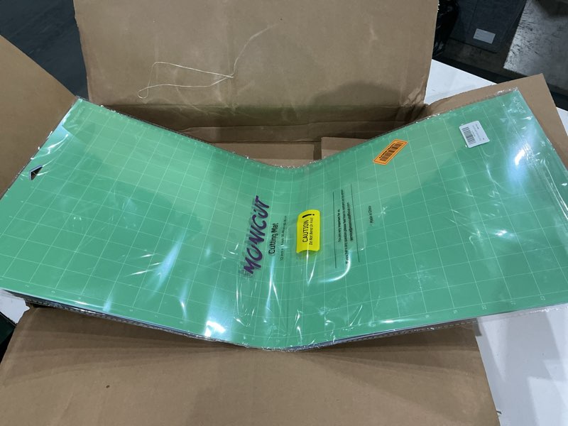 Condition photo showing Good Condition for 12x24 cutting mat for cricut maker 3/maker/explore 3/air 2/air/one(lightgrip, standardgrip, stronggrip), 3 pcs non-slip flexible cutting mats for crafts, quilting, sewing and all arts multicolor 12x24 inch,varietygrip 3 pack