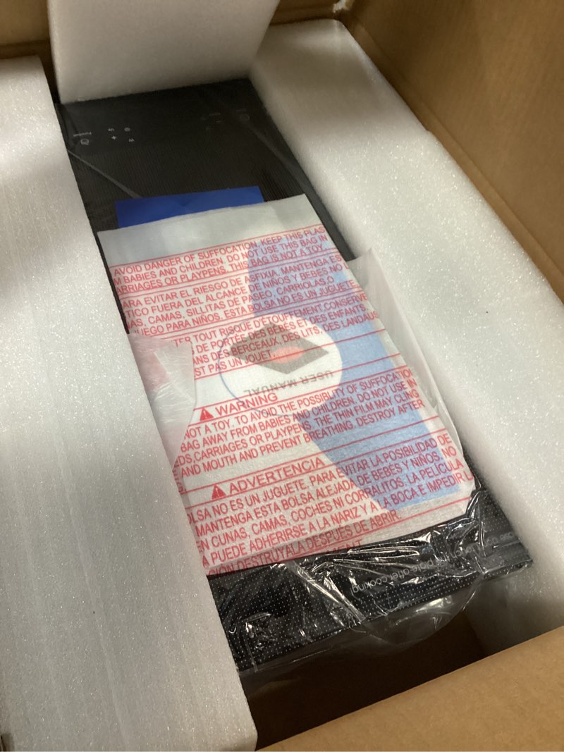 Condition photo showing Good Condition for VBGK Electric Cooktop,110V Electric Stove Top,Single Burner Electric Cooktop LED Touch Control,9 Power Levels, Kids Lock &Timer,Overheat Protection,2000W Portable Burner