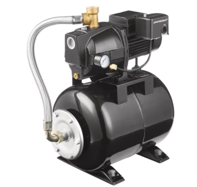 mastercraft 062-3428 -8 shallow well jet pump black