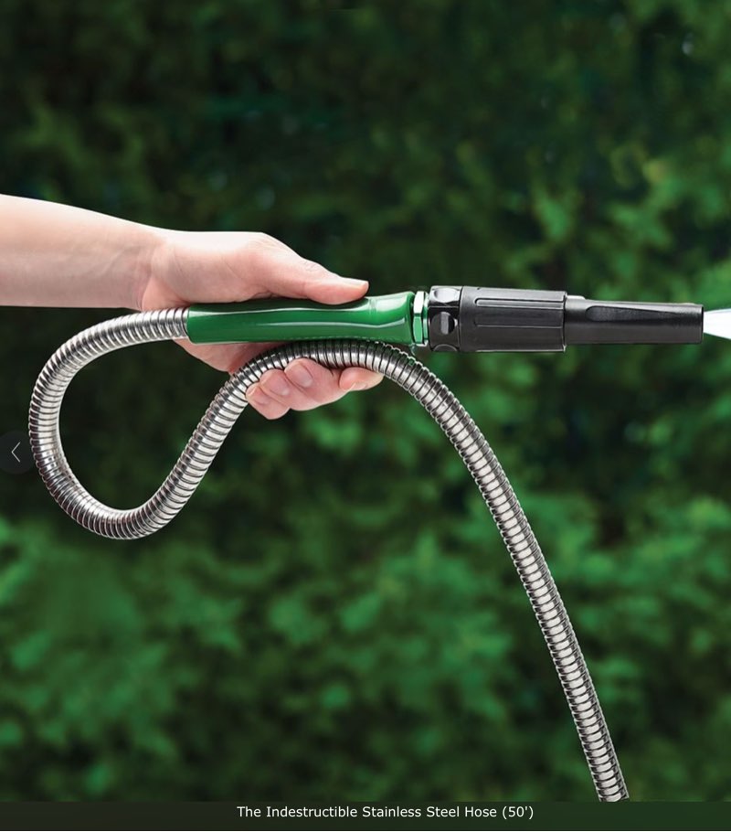 The Indestructible Stainless Steel Hose
