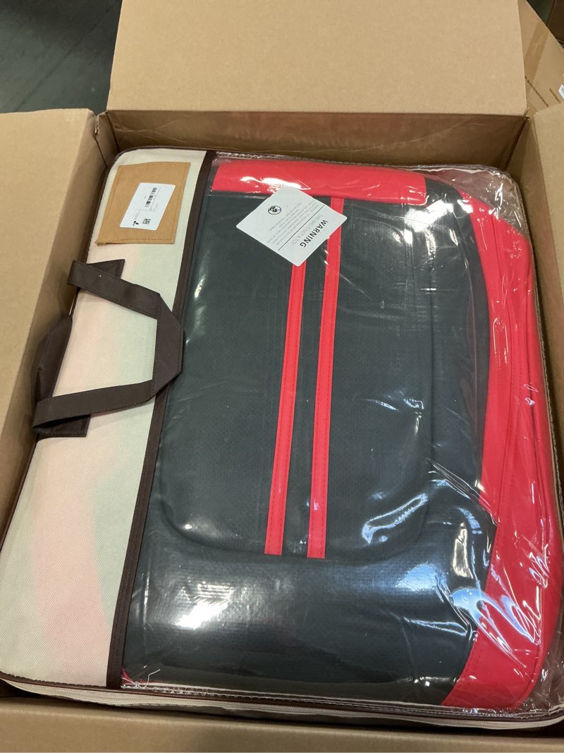 Condition photo showing New/Like New for FREESOO Car Seat Covers Full Set, Black Red Waterproof Car Seat Cover, Leather Seat Covers for Trucks, Luxury Car Seat Covers Front Seats and Auto Back, Breathable Car Seat Cushion for Most SUV Cars Black-Red #1 F9 Full Set - 5PCS
