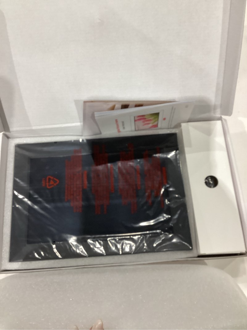 Condition photo showing Good Condition for BIGASUO Digital Picture Frame, 10.1" Frameo Digital Frame WiFi with 32GB Memory, 1280x800 IPS Touch Screen, Send Photos/Videos from Your Phone Anywhere, Photo Gifts for Parents and Grandparents 10.1" Black 32GB 1pack