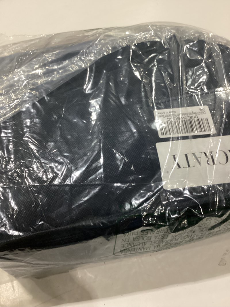 Condition photo showing New/Like New for l'agraty weighted blanket - 40"x60" 7lbs cooling breathable microfiber material with glass beads small blanket all-season summer fall winter soft thick comfort 03-navy blue 40" x 60" | 7lbs