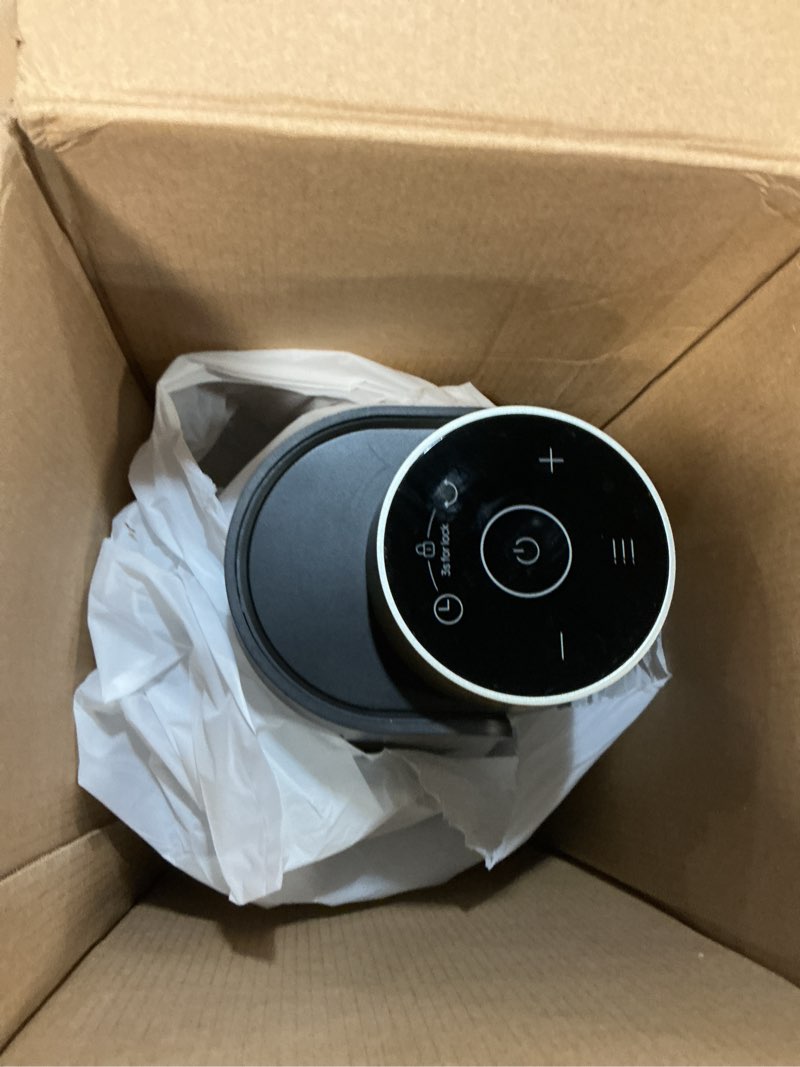 Condition photo showing As Is for Dreo Space Heater Indoor, 30" Electric Heaters with Remote, 120° Oscillation, Adjustable Thermostat, 5 Heat & 3 Fan levels, 8 Safety Protections, 25dB Quiet, 1-12H Timer, Large Room Bedroom, Gold