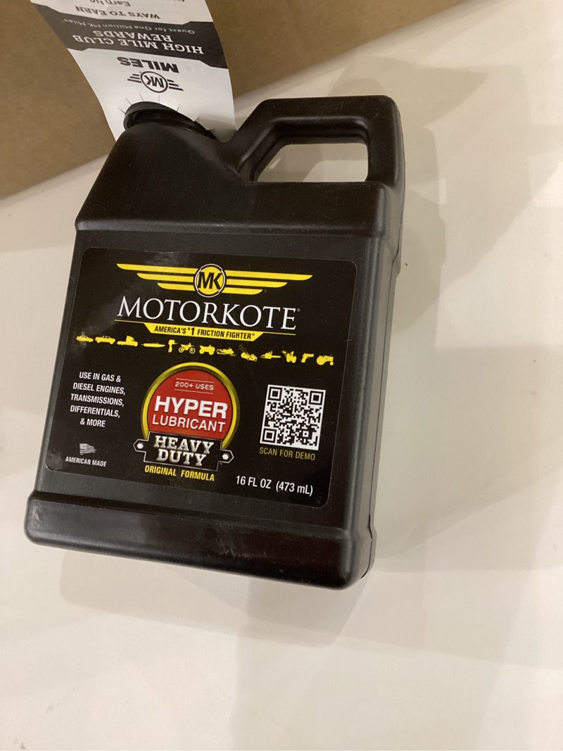 Motorkote hyper lubricant