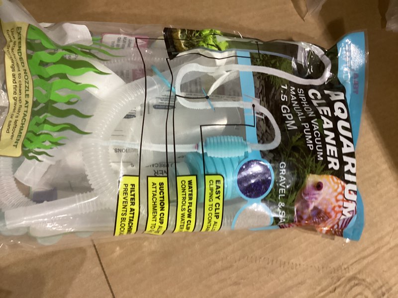 Condition photo showing New/Like New for Tera Pump TRFTCLN Aquarium Gravel Cleaner with Long Nozzle & Water Flow Controller (WFC) BPA-Free