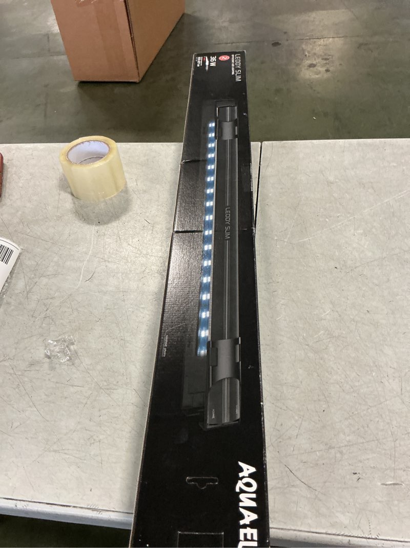 Condition photo showing New/Like New for Aquael Leddy Slim Actinic Premium Aquarium Light (Black, 36W 40"-48") 36W 40"-48" Black